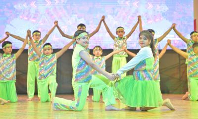 Synchronized Student Dance Performance
