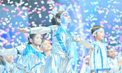 Futuristic Thematic Dance Act