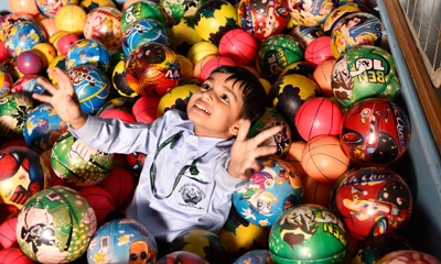 Nursery Hall equipped with Ball Pool