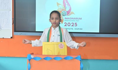 Young Orator Expressing Ideas